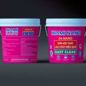 Sơn nội thất<br> lau chùi hiệu quả<br>NAMI NANO - EASY CLEAR