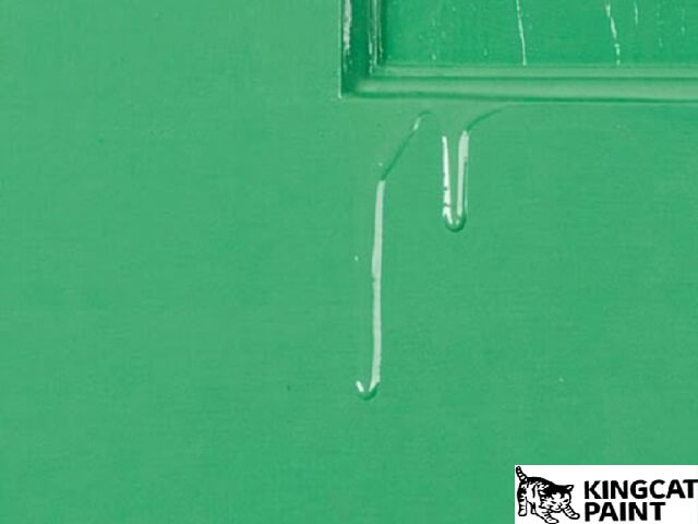 Lỗi màng sơn bị chảy