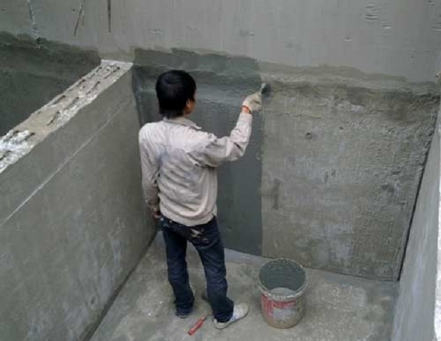 chống thấm hố thang máy bằng màng chống thấm