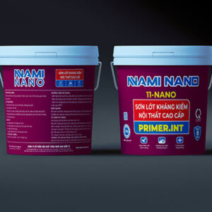 Sơn lót kháng kiềm<br> nội thất cao cấp <br> NAMI NANO - PRIMER.INT