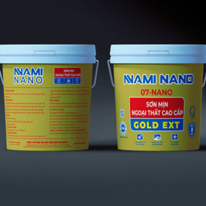 Sơn mịn <br>ngoại thất cao cấp<br> NAMI NANO - GOLD EXT