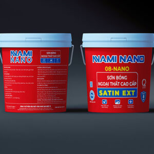 Sơn bóng <br>ngoại thất cao cấp<br> NAMI NANO - SATIN EXT
